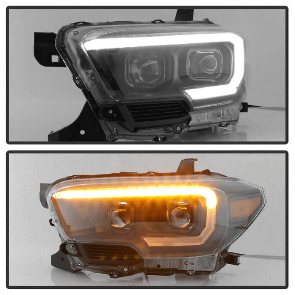 Projector Headlights w/Sequential Turn Signal Fits 2016-2023 Toyota Tacoma - Image 14