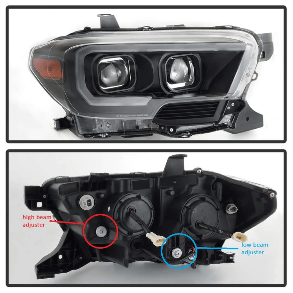 Projector Headlights w/Sequential Turn Signal Fits 2016-2023 Toyota Tacoma - Image 19