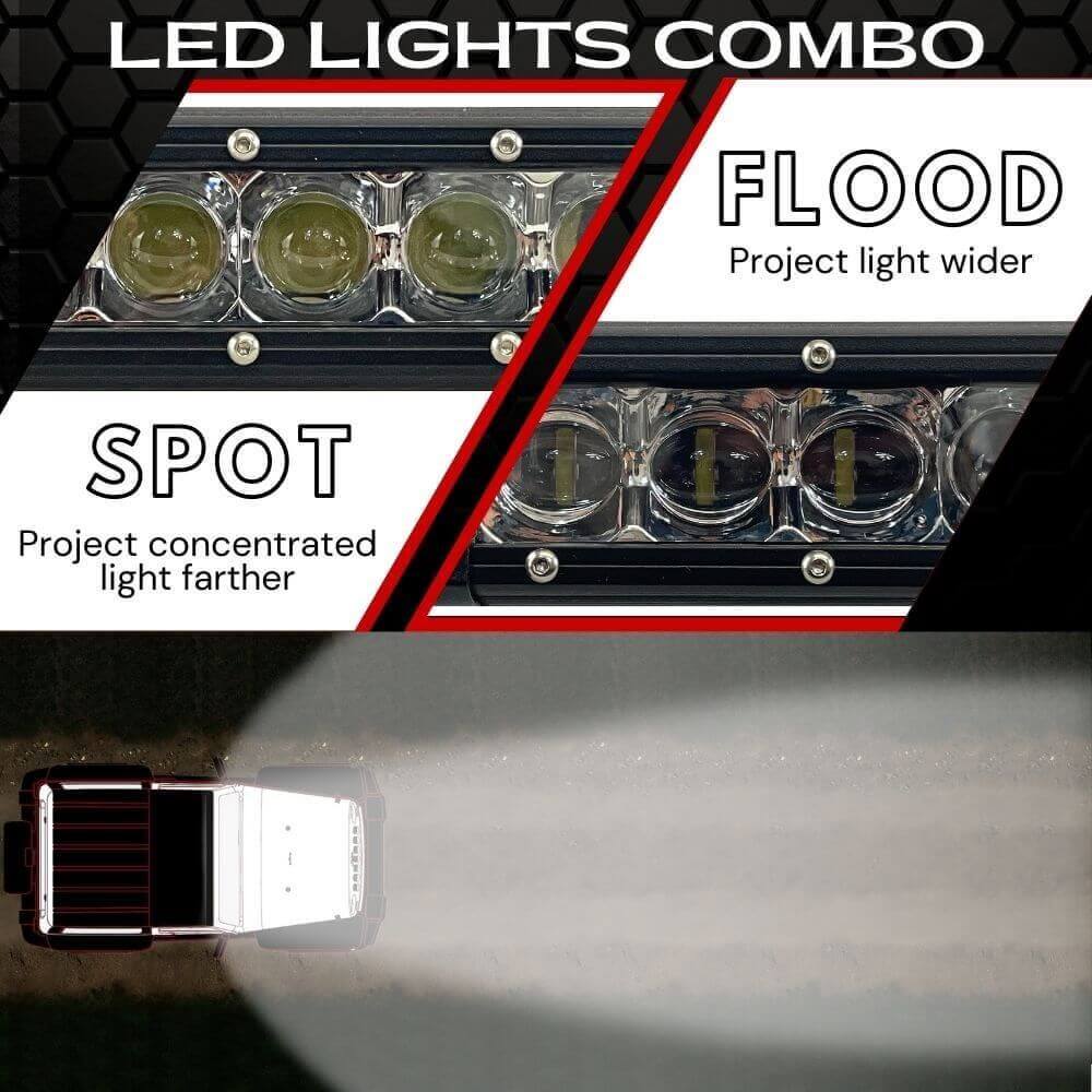 40" Extreme Series Low Profile Combo RGB Light Bar & Harness Kit - Image 5