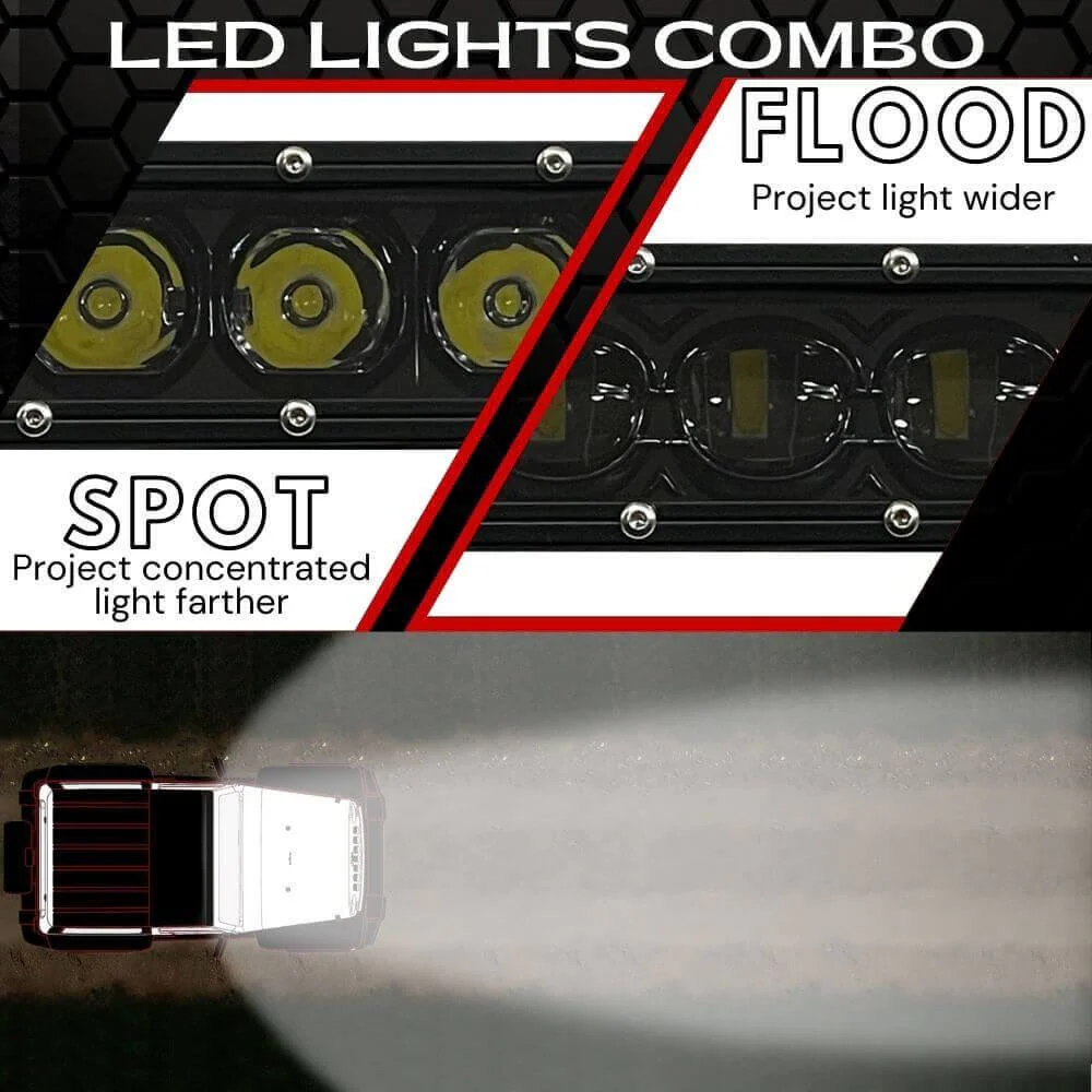 40" Extreme Stealth 150w Combo Beam Led Light Bar - Image 5