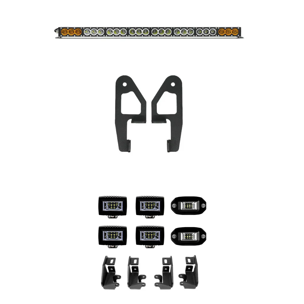 42|43" Dual Row Premium Roof Rack Lighting Kit | Spot & Combo Fits 2005-2023 Toyota Tacoma - Image 10