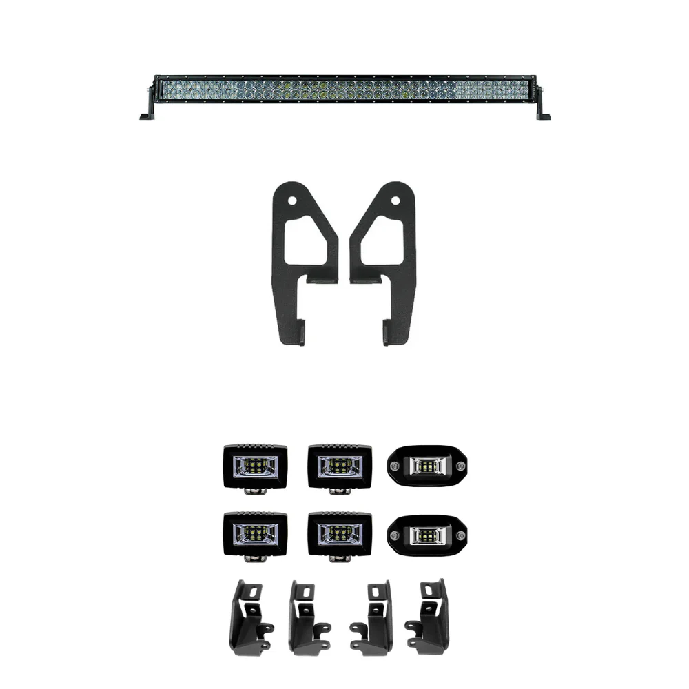 42|43" Dual Row Premium Roof Rack Lighting Kit | Spot & Combo Fits 2005-2023 Toyota Tacoma - Image 8