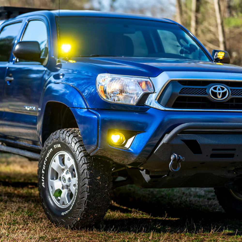 4Banger A-Pillar LED Kit Fits 2005-2015 Toyota Tacoma - Image 2
