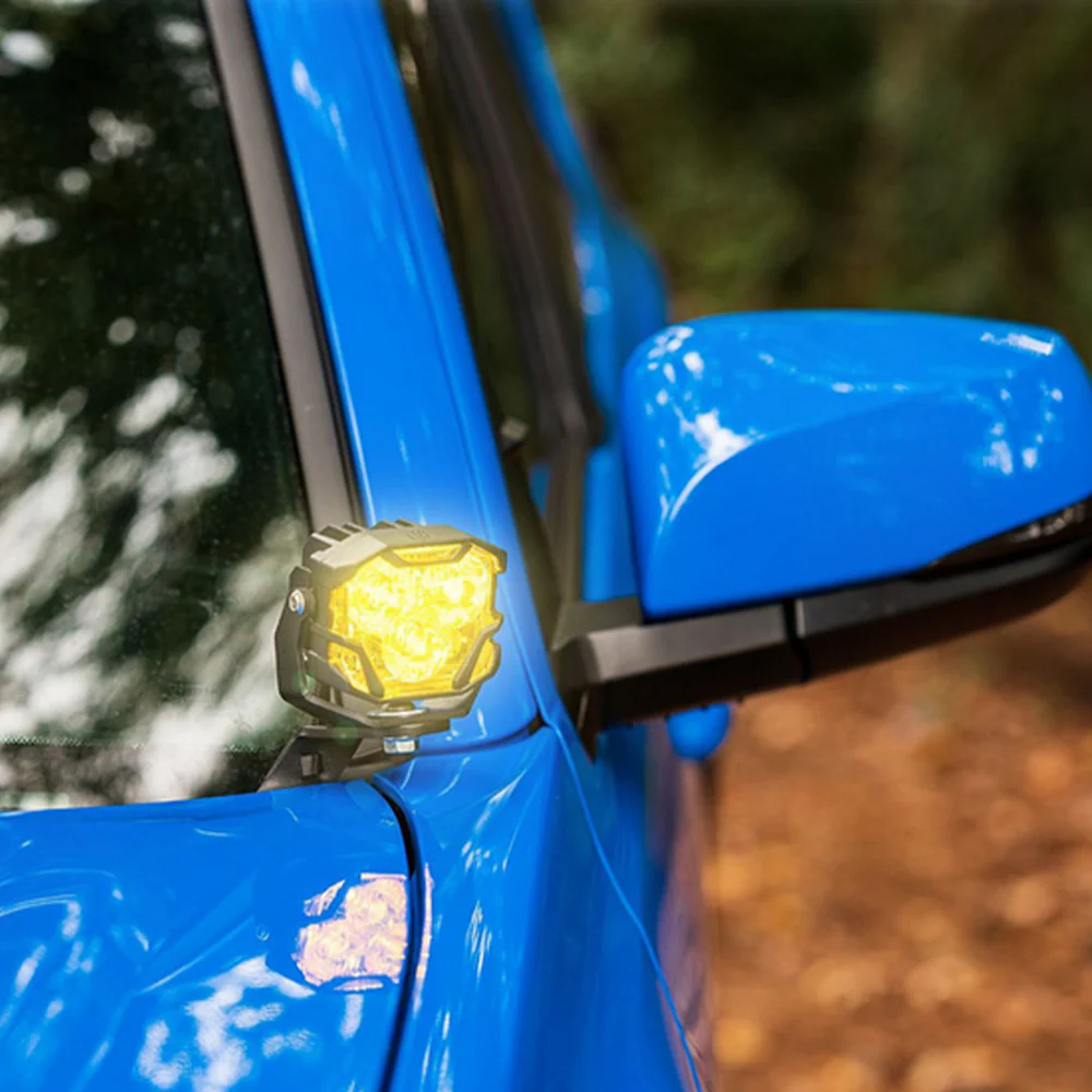 4Banger A-Pillar LED Kit Fits 2016-2023 Toyota Tacoma - Image 3