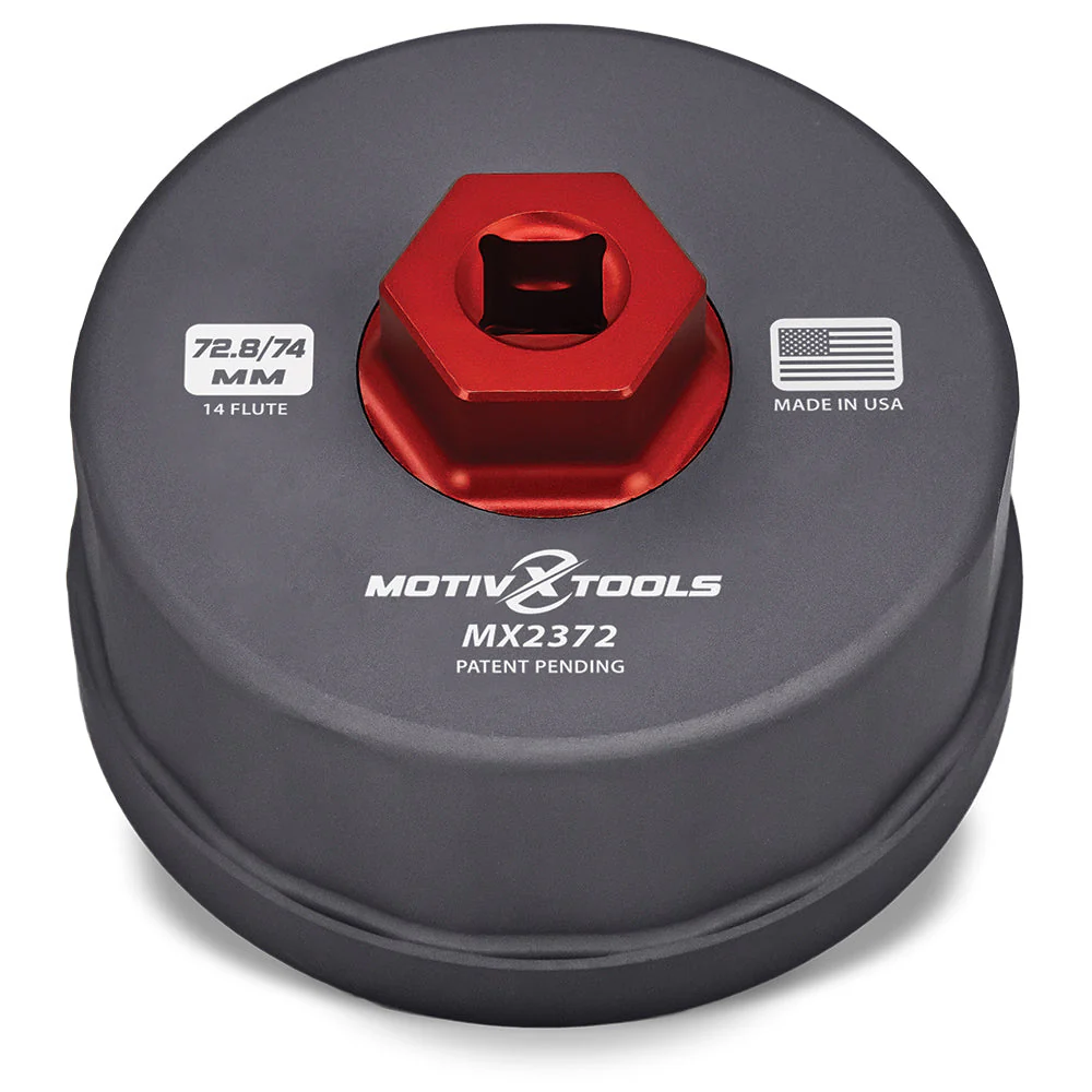 72.8mm/74mm 14 Flute Combination Oil Filter Wrench - Image 3