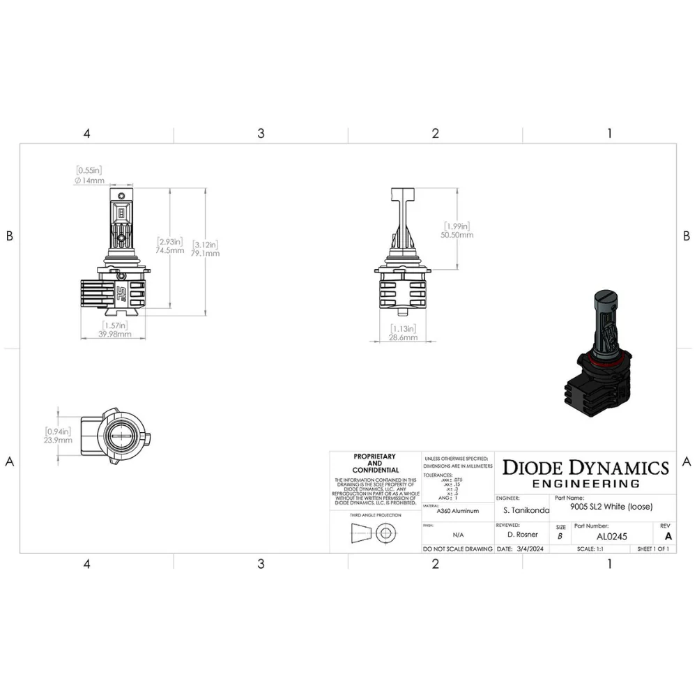 9005 SL2 LED Bulbs [Pair] - Image 6