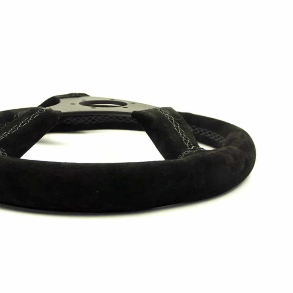 Ace – 350mm Steering Wheel - Suede - Image 3
