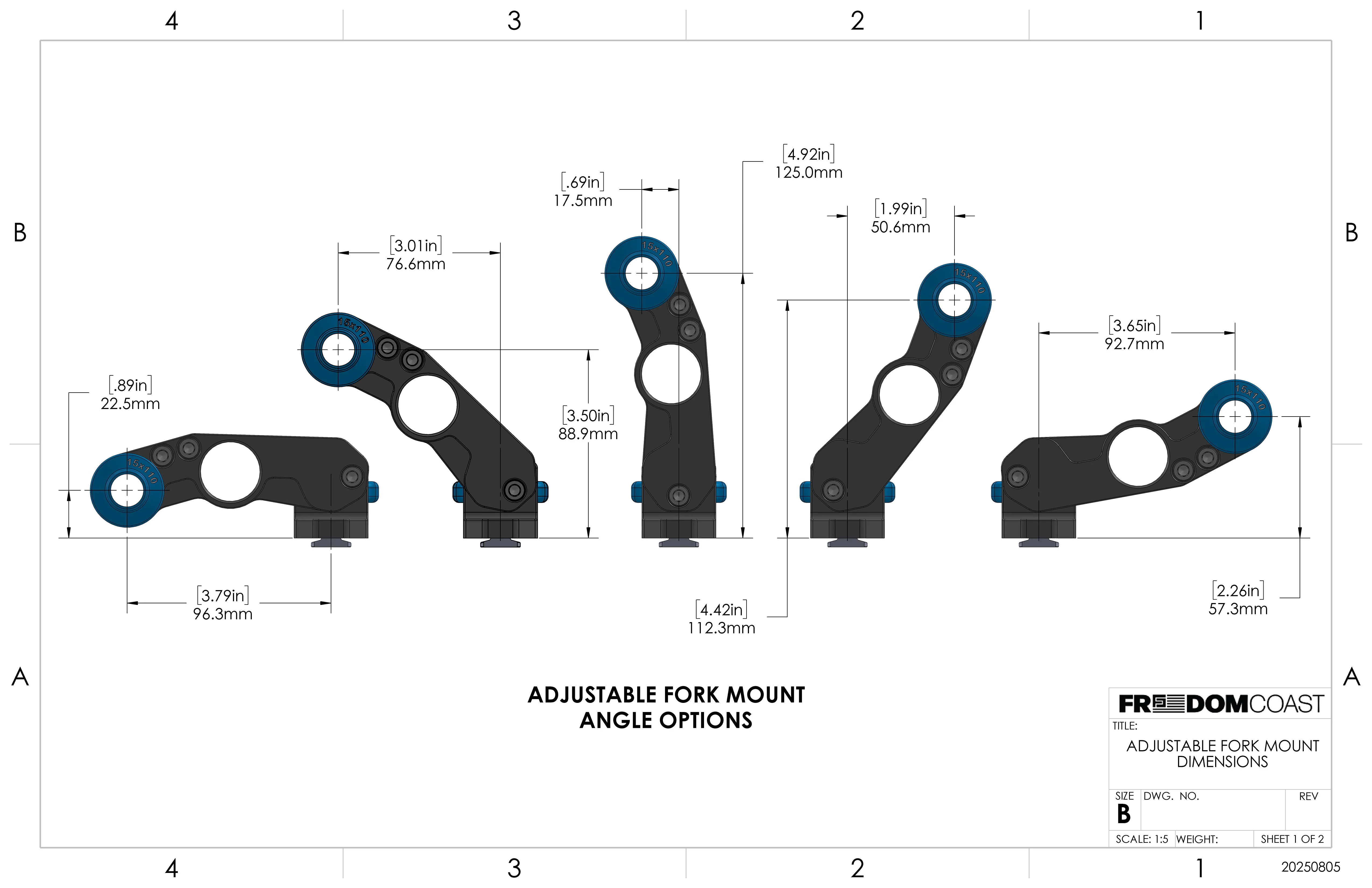 Adjustable Fork Mount - Image 2
