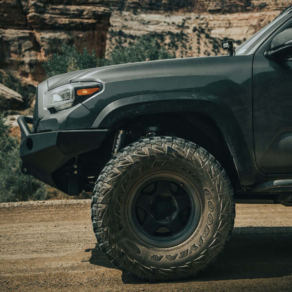TCMBST TRD Pro-Style LED Headlights | Clear DRL - BLACK Fits 2016-2023 Toyota Tacoma - Image 9