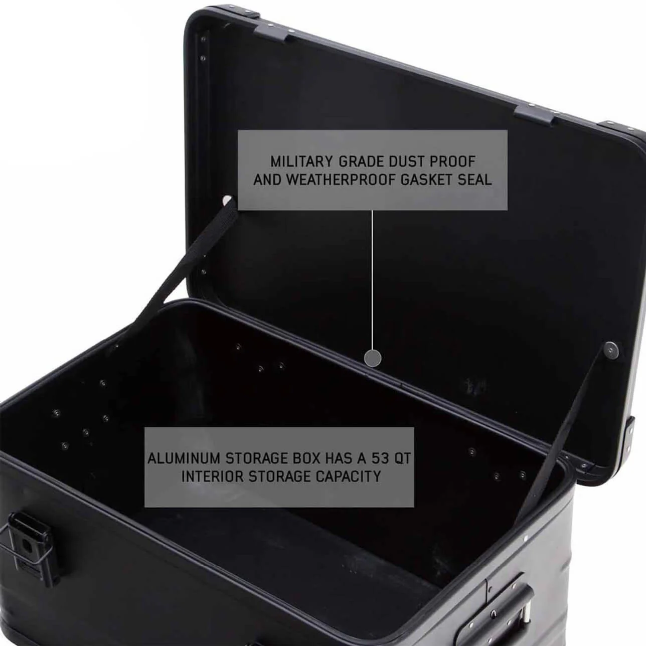Aluminum Box Storage 53QT - Image 6