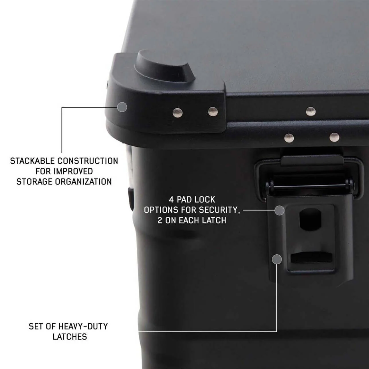 Aluminum Box Storage 53QT - Image 9