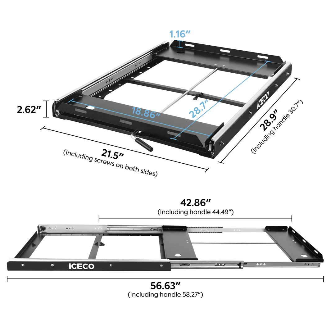 APL55/VL60PRO Mounting Slide | ICECO - Image 3