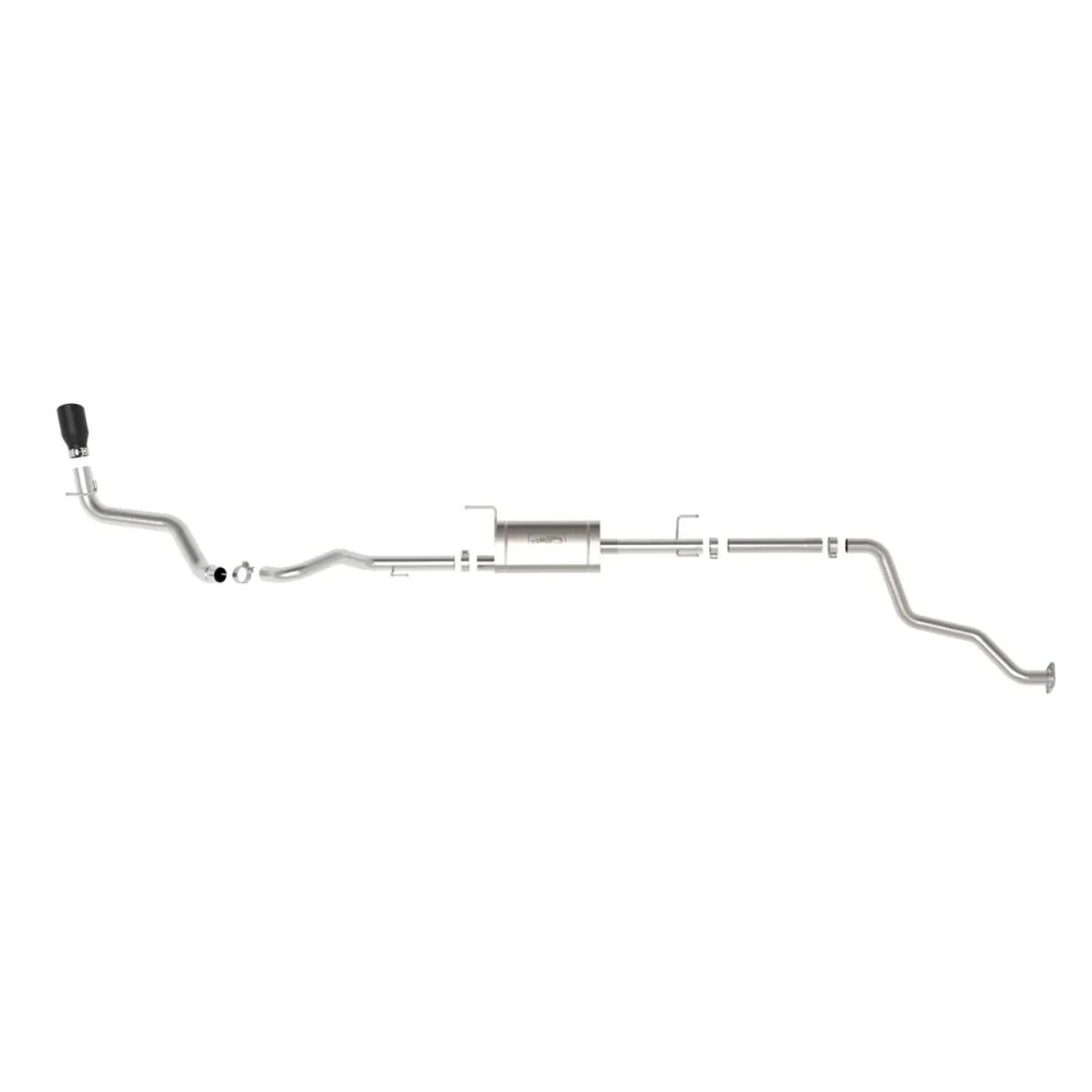 Apollo GT Series 2-1/2 IN to 3 IN 409 Stainless Steel Cat-Back Exhaust System Fits 2024+ Toyota Tacoma - Image 4