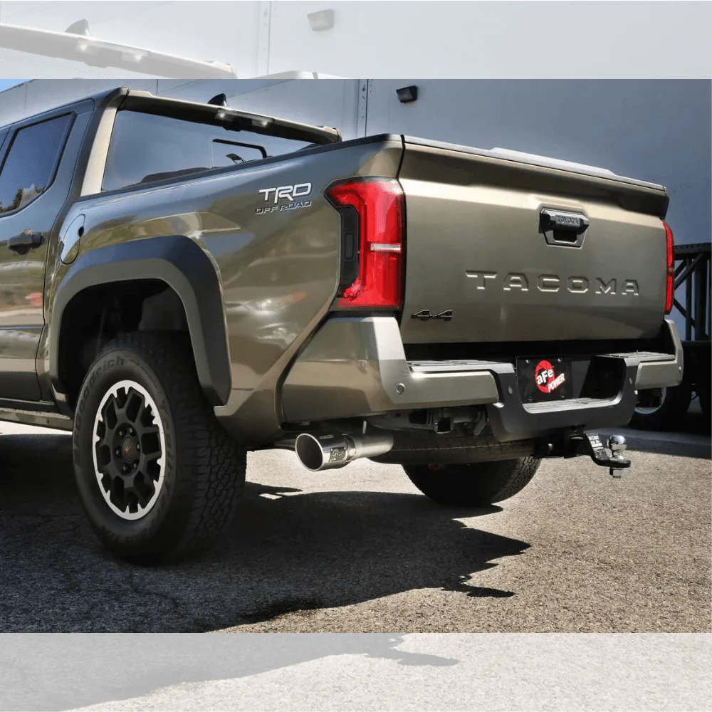 Apollo GT Series 2-1/2 IN to 3 IN 409 Stainless Steel Cat-Back Exhaust System Fits 2024+ Toyota Tacoma - Image 5