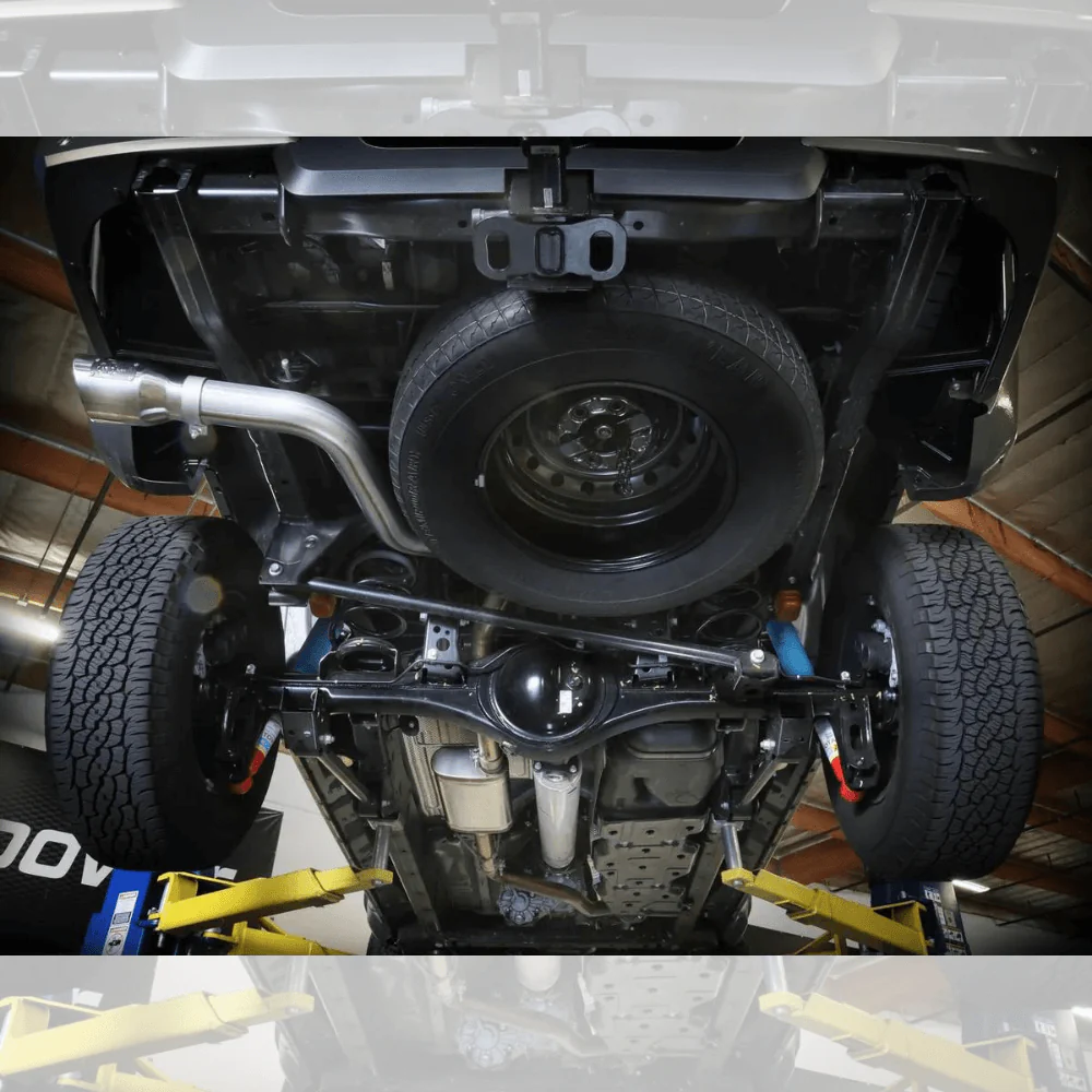 Apollo GT Series 2-1/2 IN to 3 IN 409 Stainless Steel Cat-Back Exhaust System Fits 2024+ Toyota Tacoma - Image 7