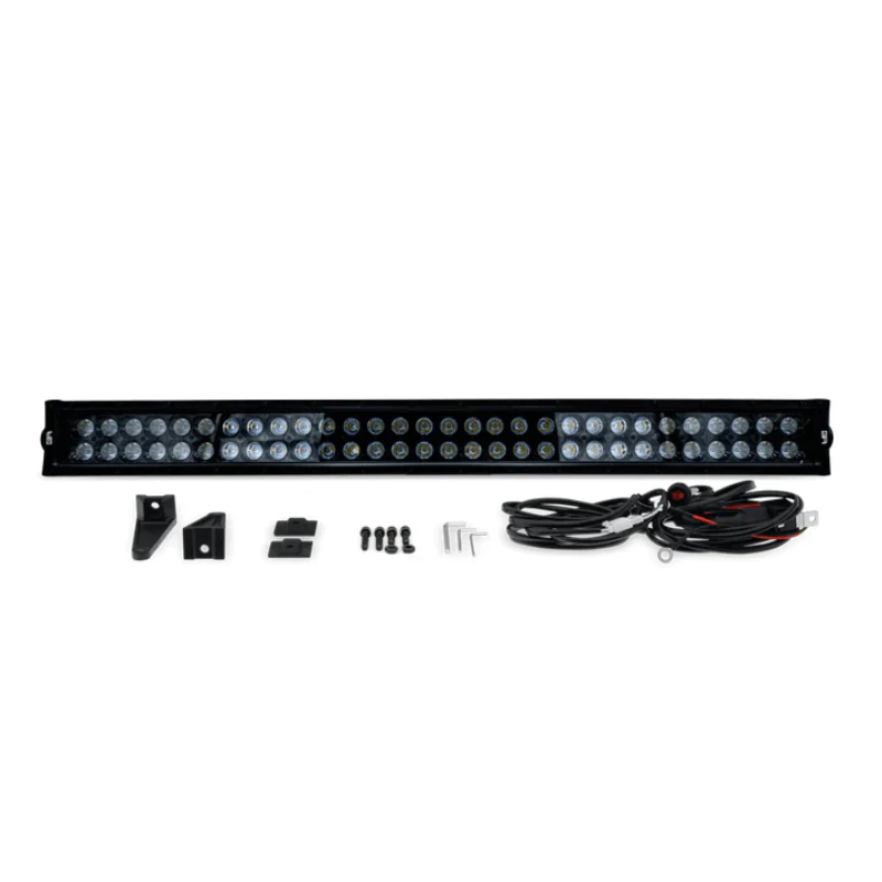 30" Blackout LED Light Bar Combo Beam with Wire Harness - Image 4