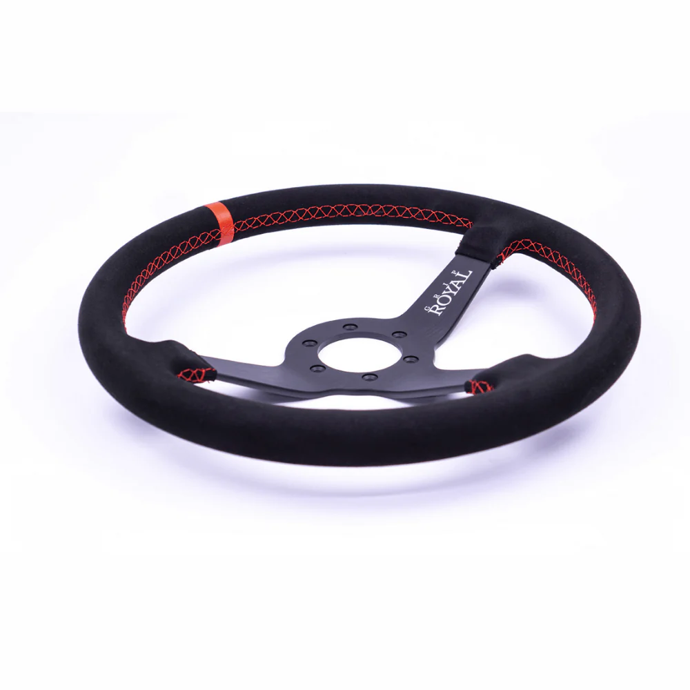 Brute – 350mm Steering Wheel – Suede - Image 7