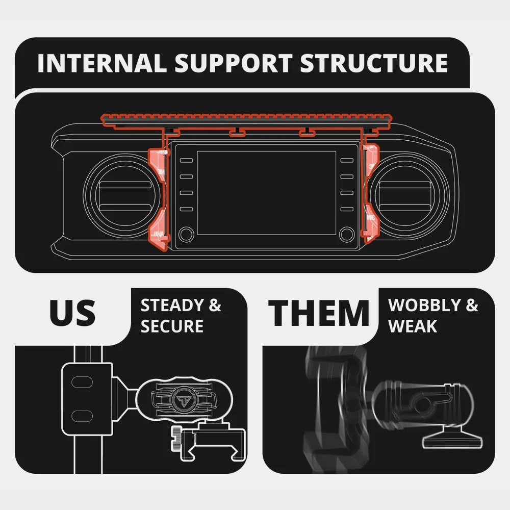 Build Your Own TRAXX Accessory Mount fits 2016-2023 Toyota Tacoma - Image 13