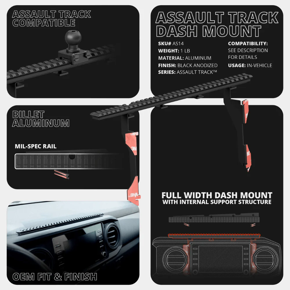 Build Your Own TRAXX Accessory Mount fits 2016-2023 Toyota Tacoma - Image 15