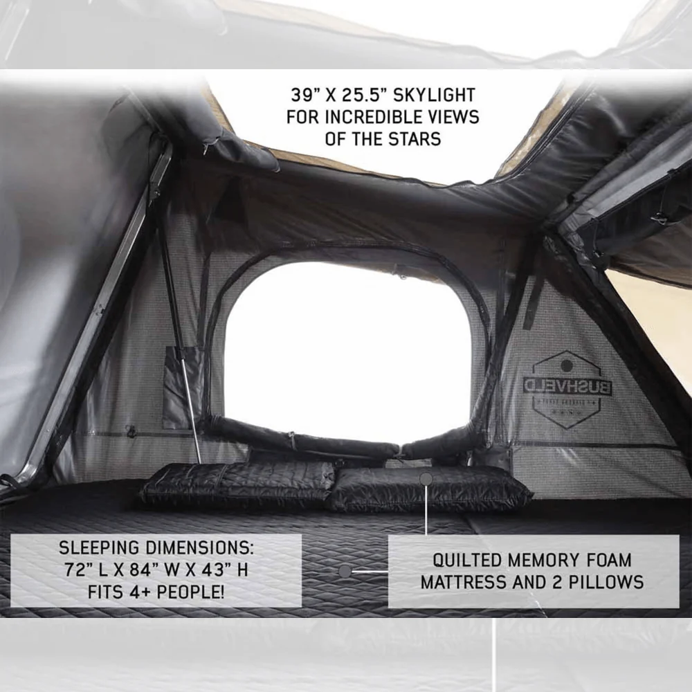 Bushveld Hard Shell Roof Top Tent - Image 9