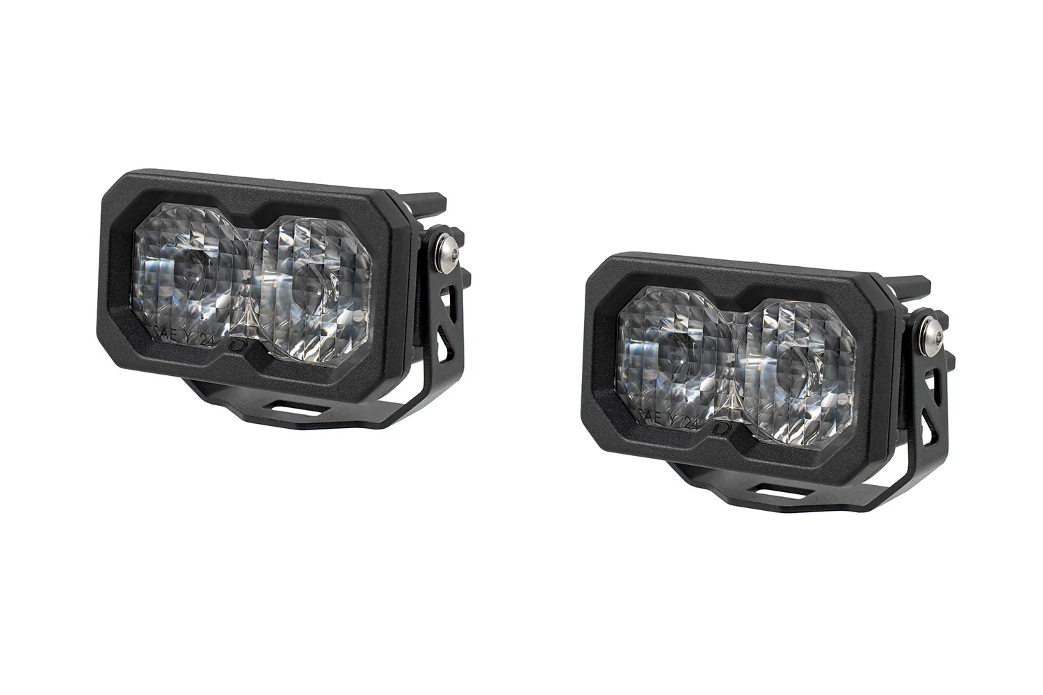 C2 2.0 SAE/DOT White Sport LED Pods