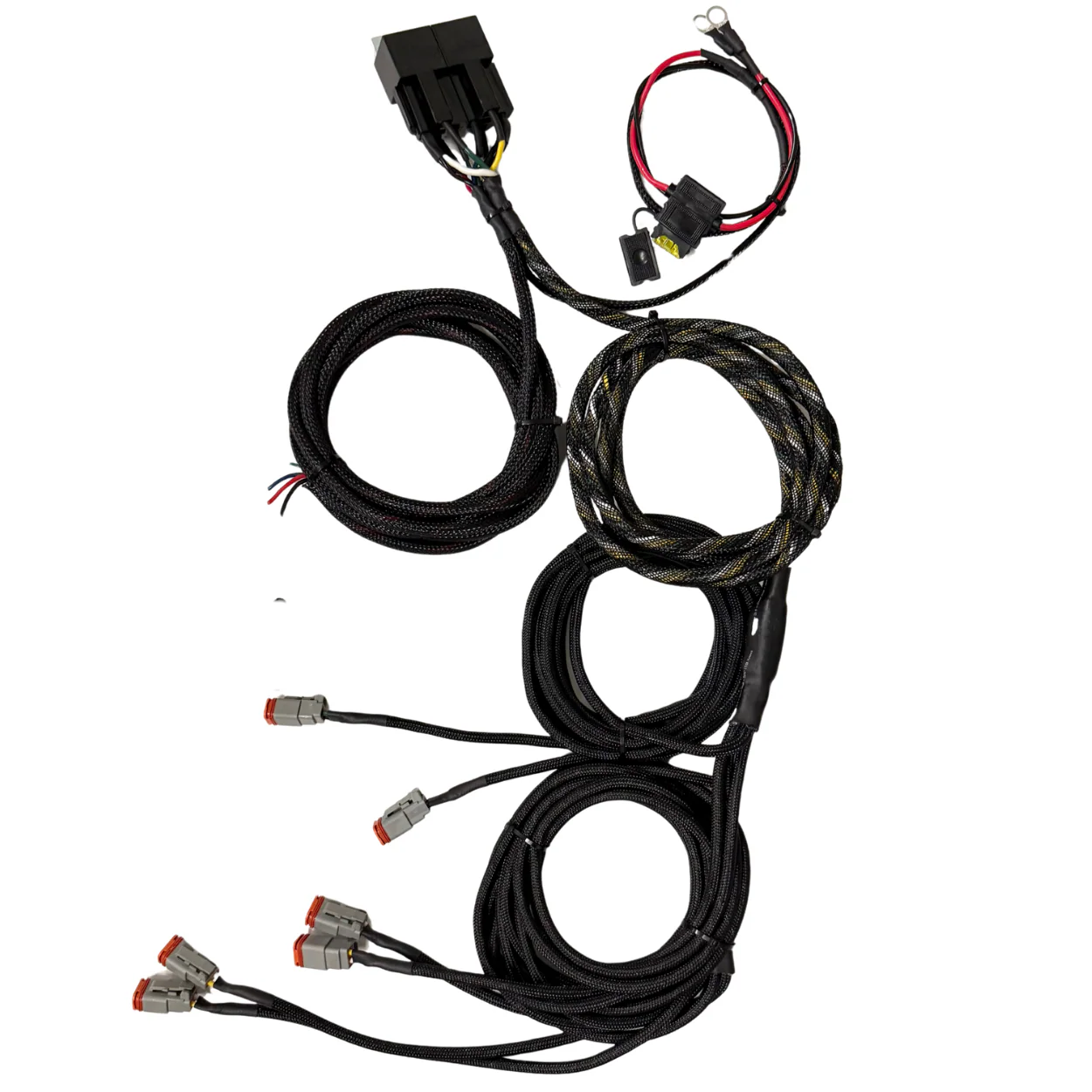 Cali Raised LED Premium Roof Rack 360 Lighting Wiring Harness fits Toyota Tacoma