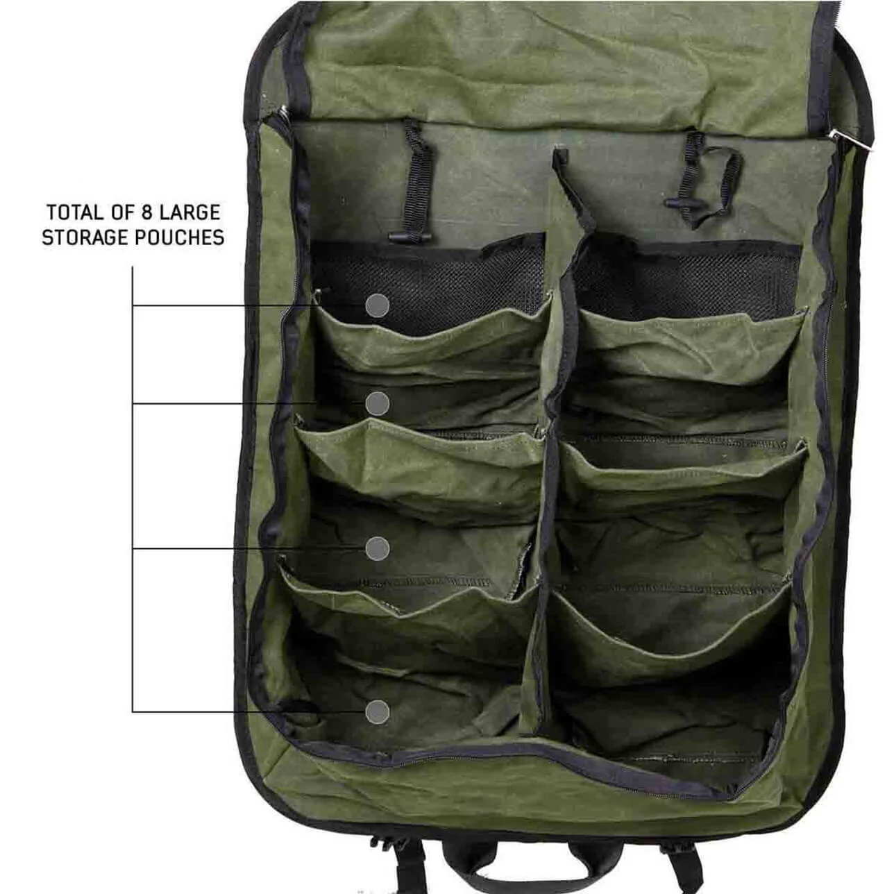 Camping Gear Storage Bag - #16 Waxed Canvas - Image 9