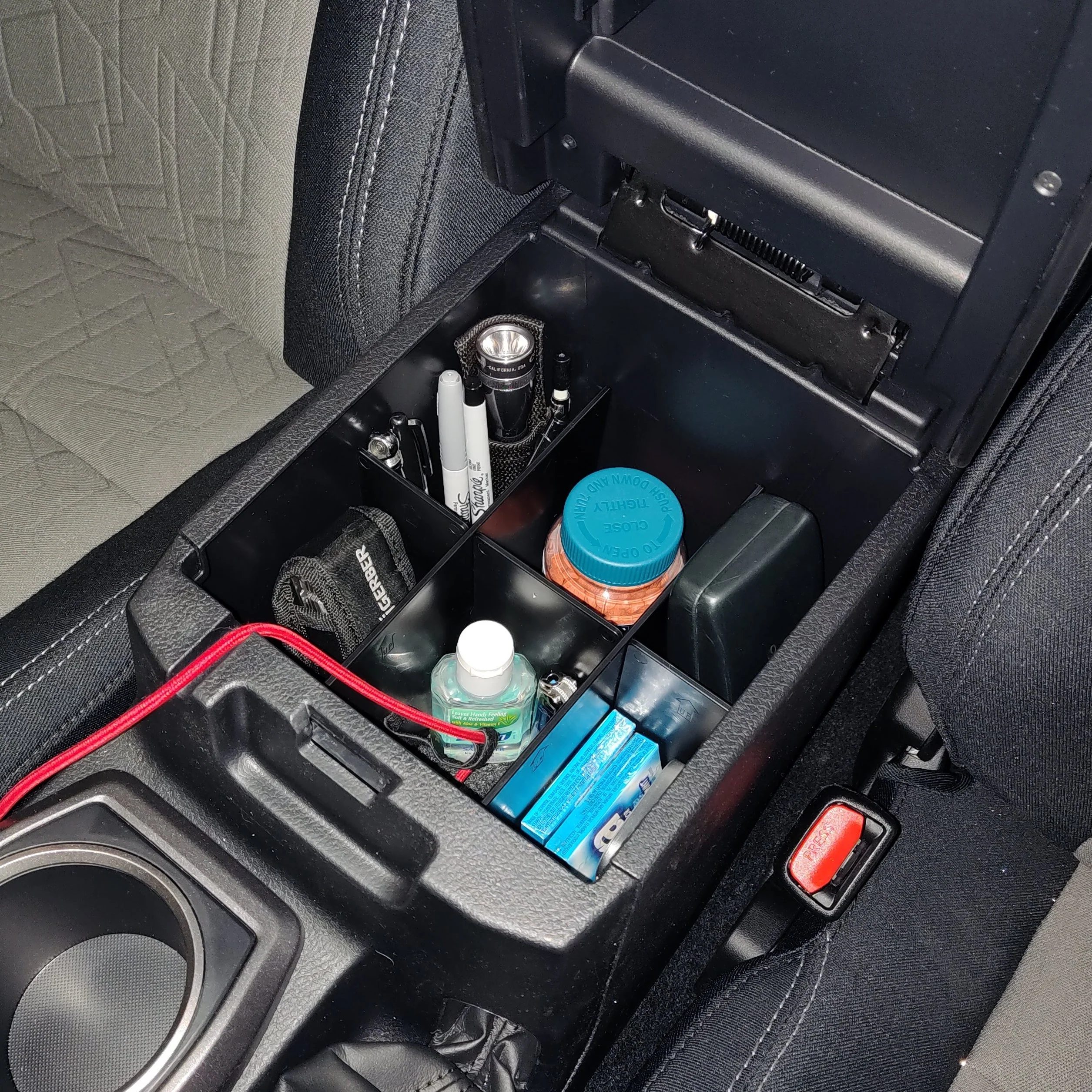 Center Console Organizer Fits 2016-2023 Toyota Tacoma - Image 3