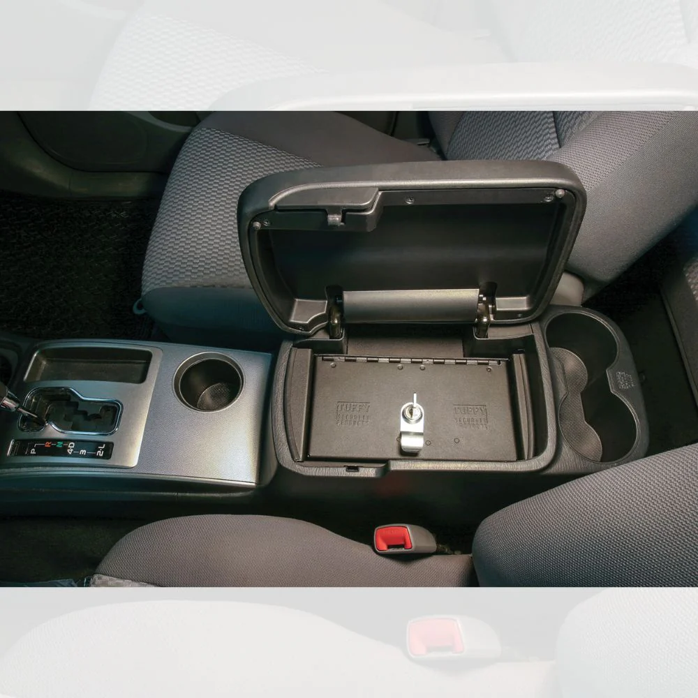 Center Console Security Safe Fits 2005-2015 Toyota Tacoma
