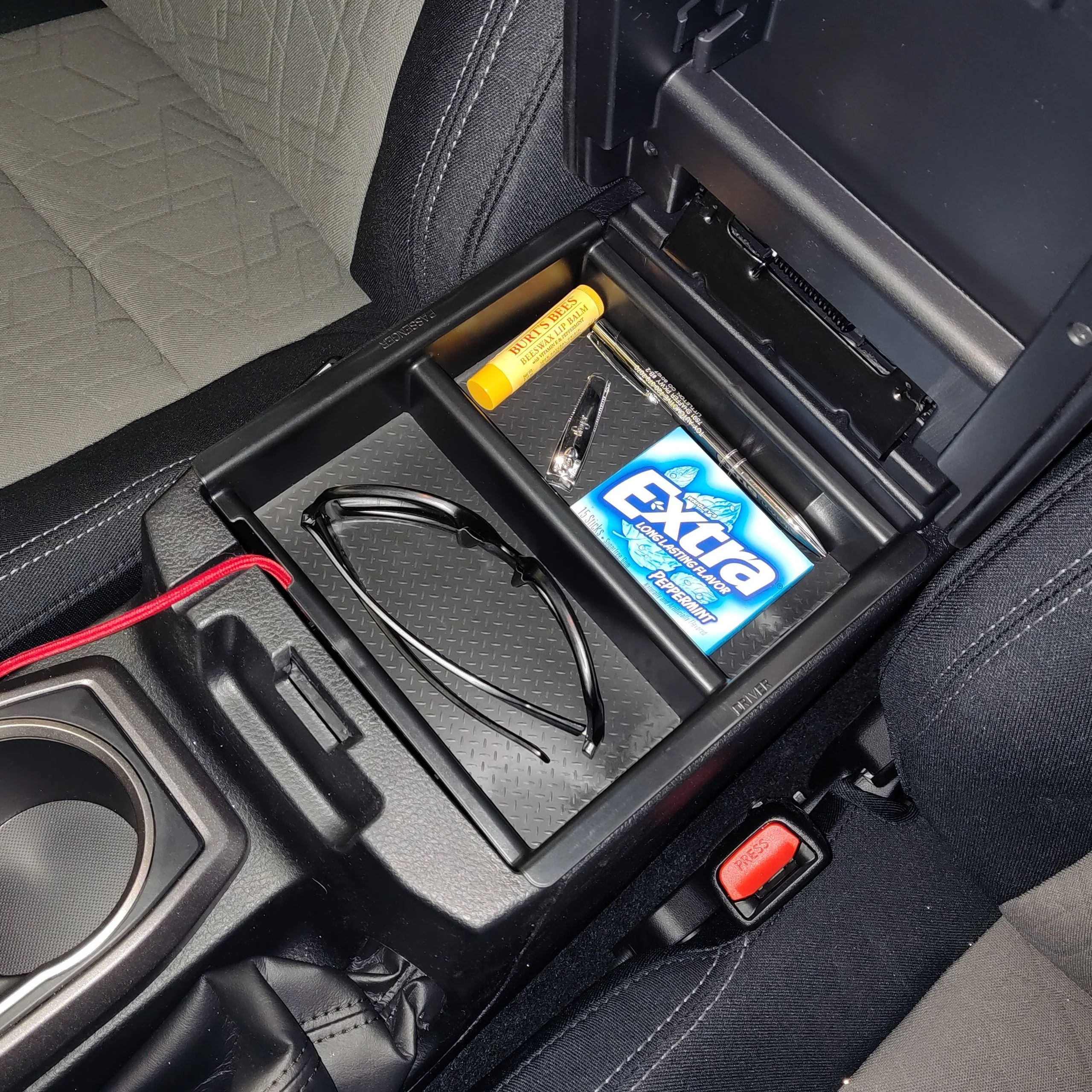 Center Console Tray Fits 2016-2023 Toyota Tacoma - Image 2