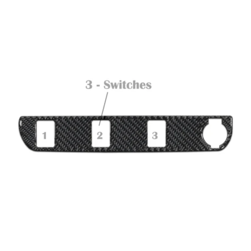 Center Dash Switch Panel Accent Fits 2016-2023 Toyota Tacoma - Image 5