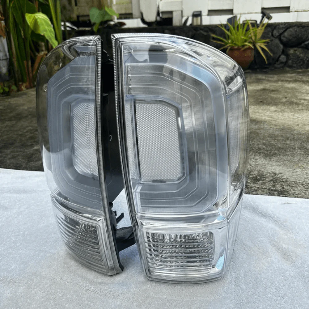 Clear Tail Lights fits 2016-2023 Toyota Tacoma - Image 6
