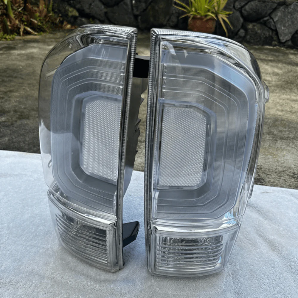Clear Tail Lights fits 2016-2023 Toyota Tacoma - Image 7