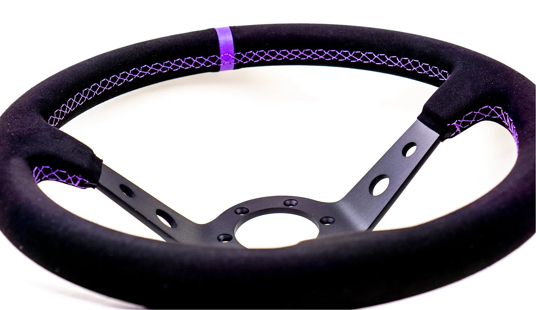 Club | Suede Steering Wheel - Image 4