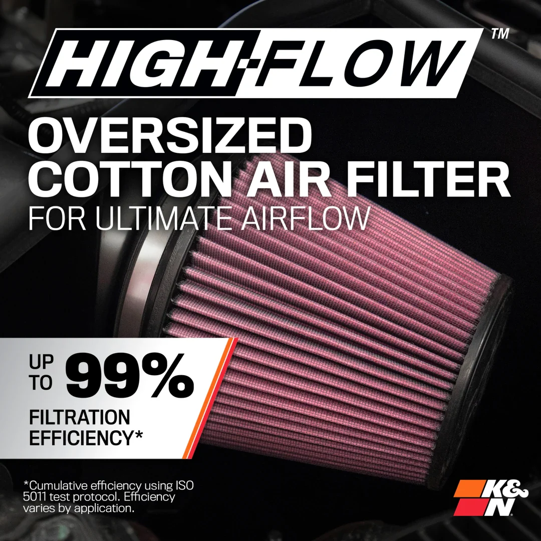 Cold Air Intake - High-flow, Roto-Mold Tube - Fits 2005-2023 Toyota Tacoma L4-2.7L - Image 9