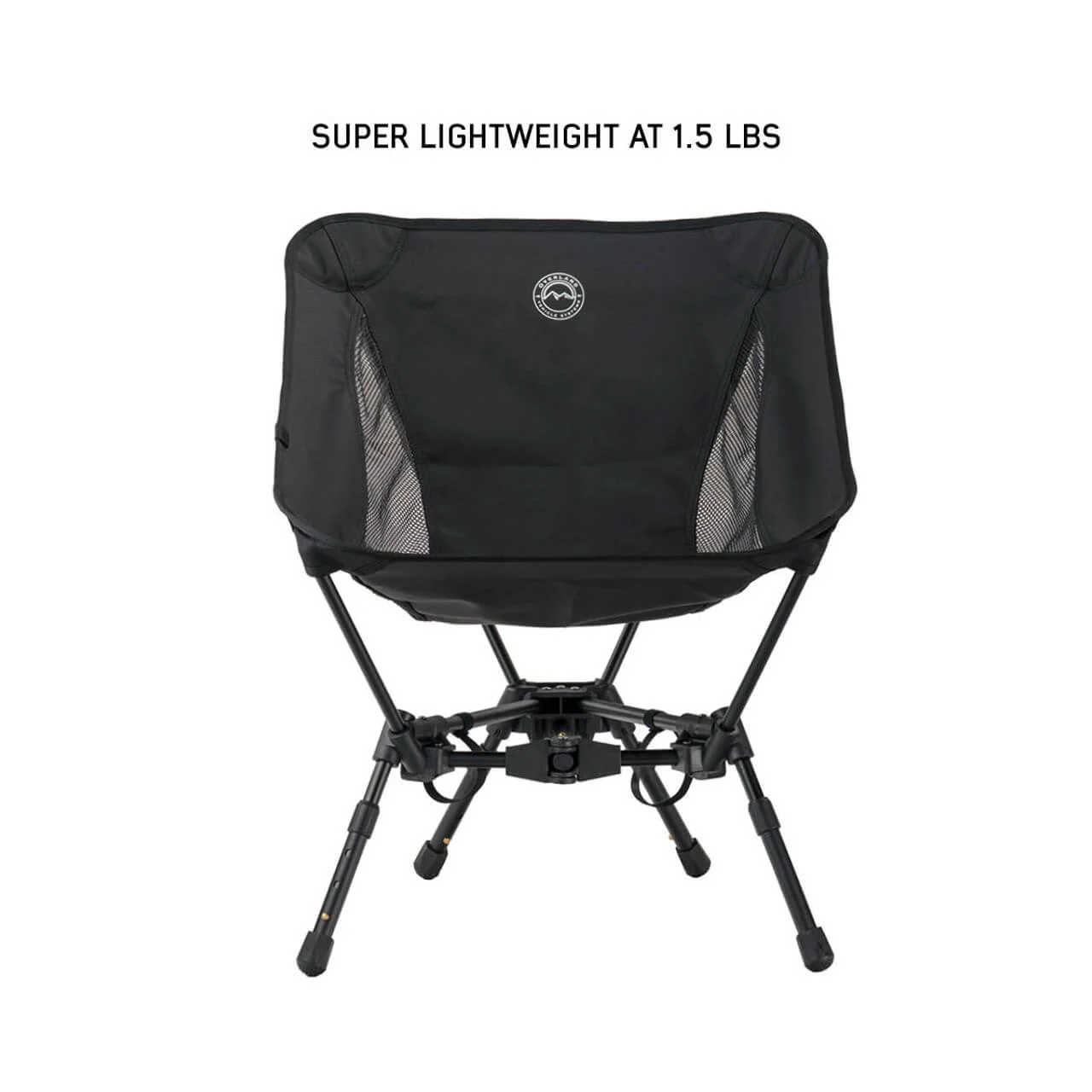 Compact Camping Chair with Collapsible Aluminum Frame [2 SET] - Image 5