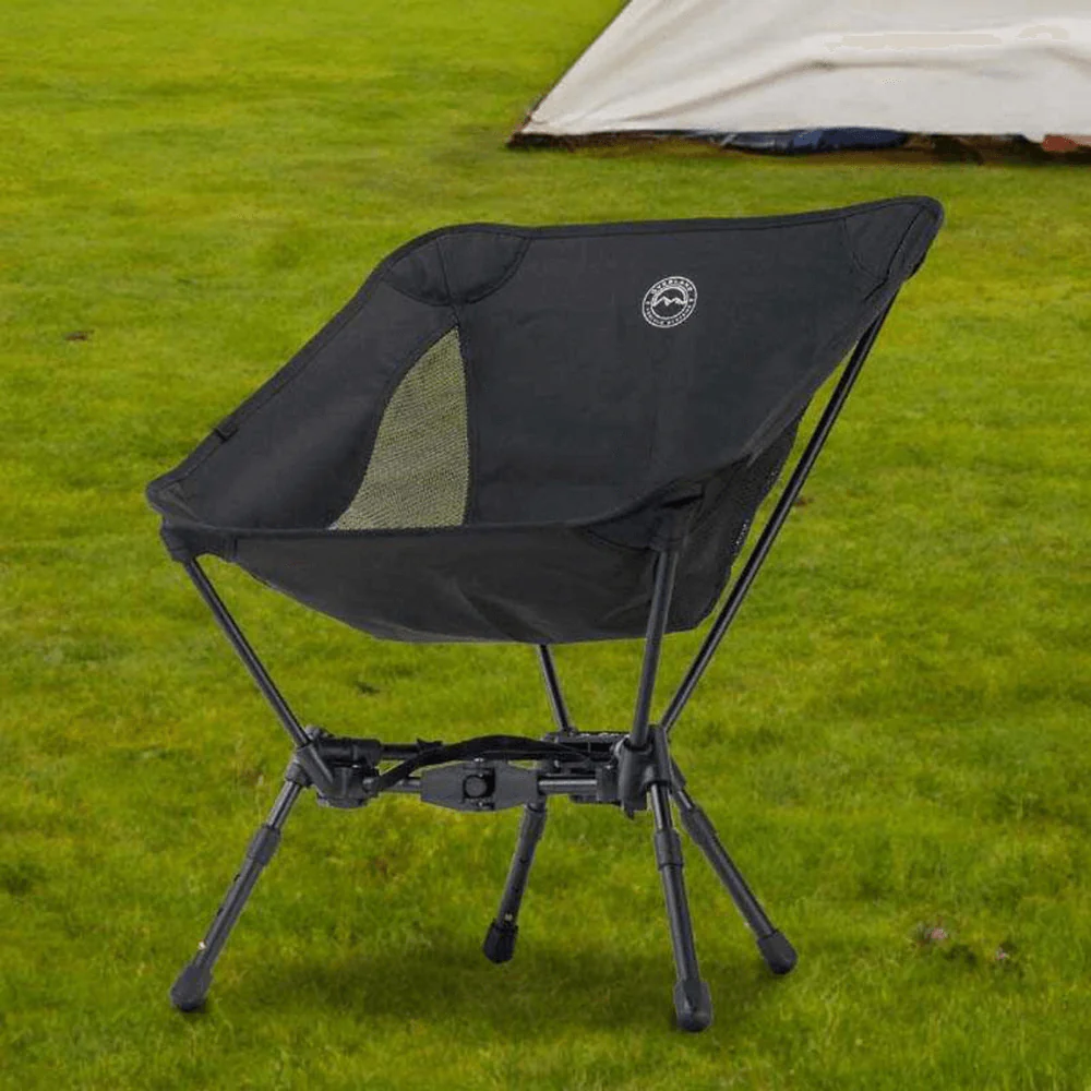 Compact Camping Chair with Collapsible Aluminum Frame [2 SET] - Image 8