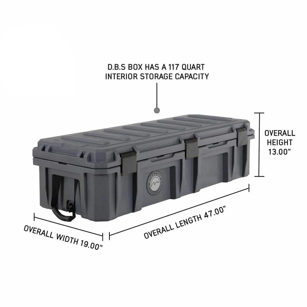 D.B.S. - Dark Grey Dry Box with Drain, and Bottle Opener - Image 9