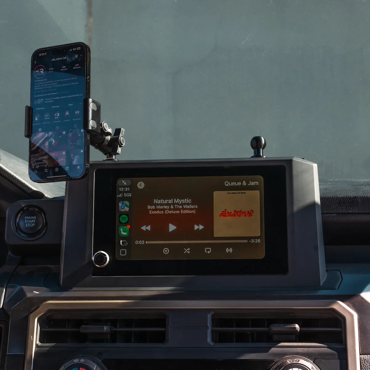 Dash Mount Fits 2024+ Toyota Tacoma - Image 3