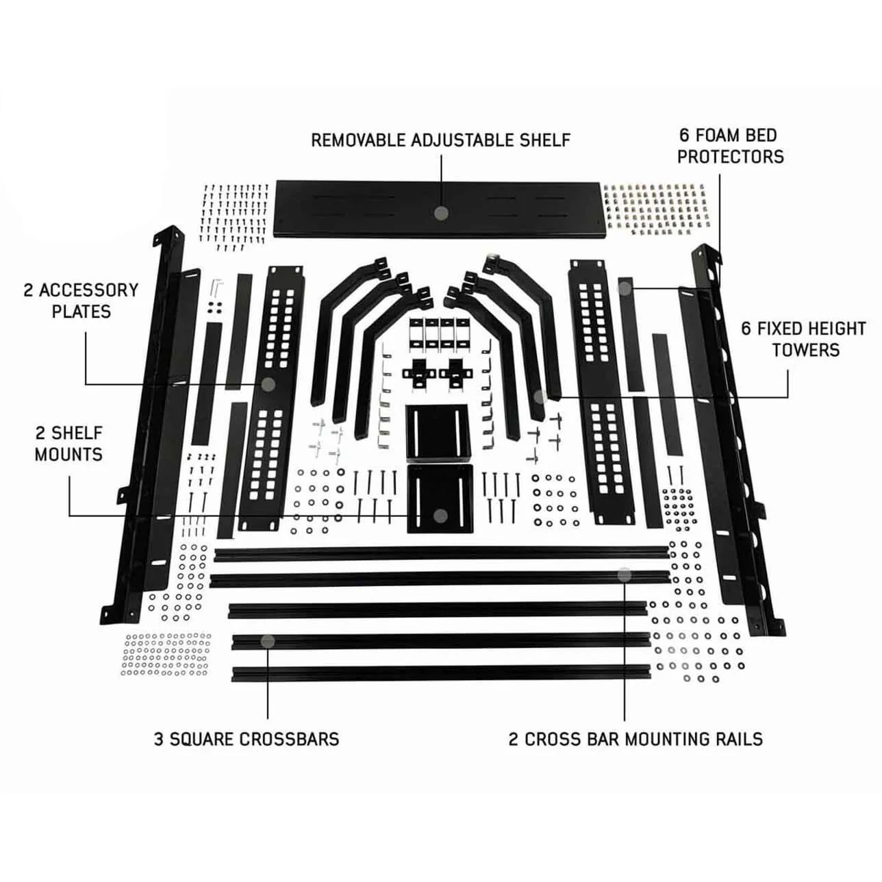 Discovery Rack -Mid Size Truck Short Bed Application - Image 6