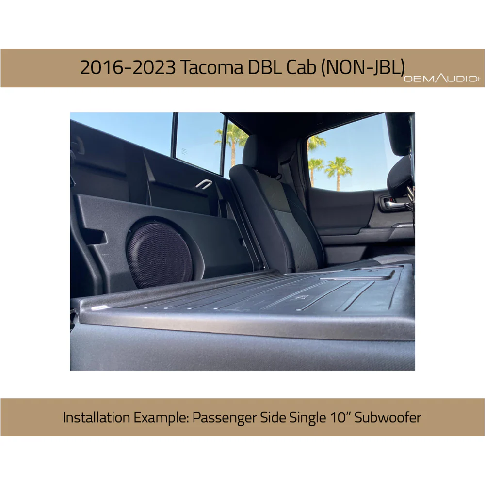 Double Cab System+ Series Fits 2016-2023 Toyota Tacoma