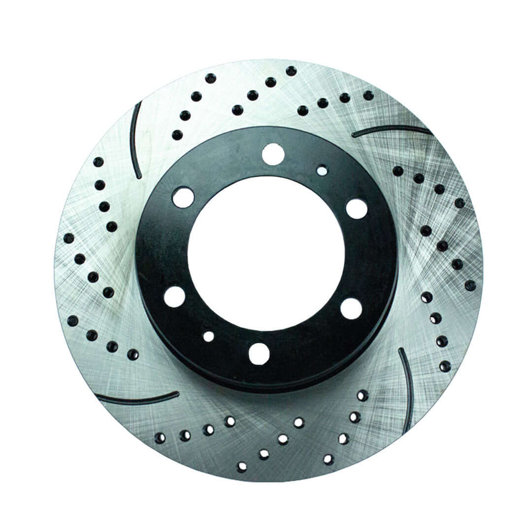 Drilled and Slotted Rotors Fits 2005-2023 Toyota Tacoma - Image 3