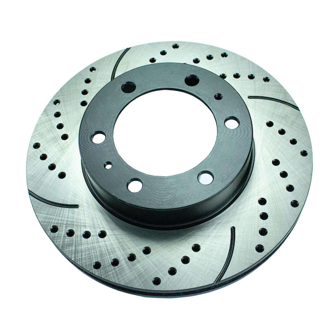 Drilled and Slotted Rotors Fits 2005-2023 Toyota Tacoma - Image 5