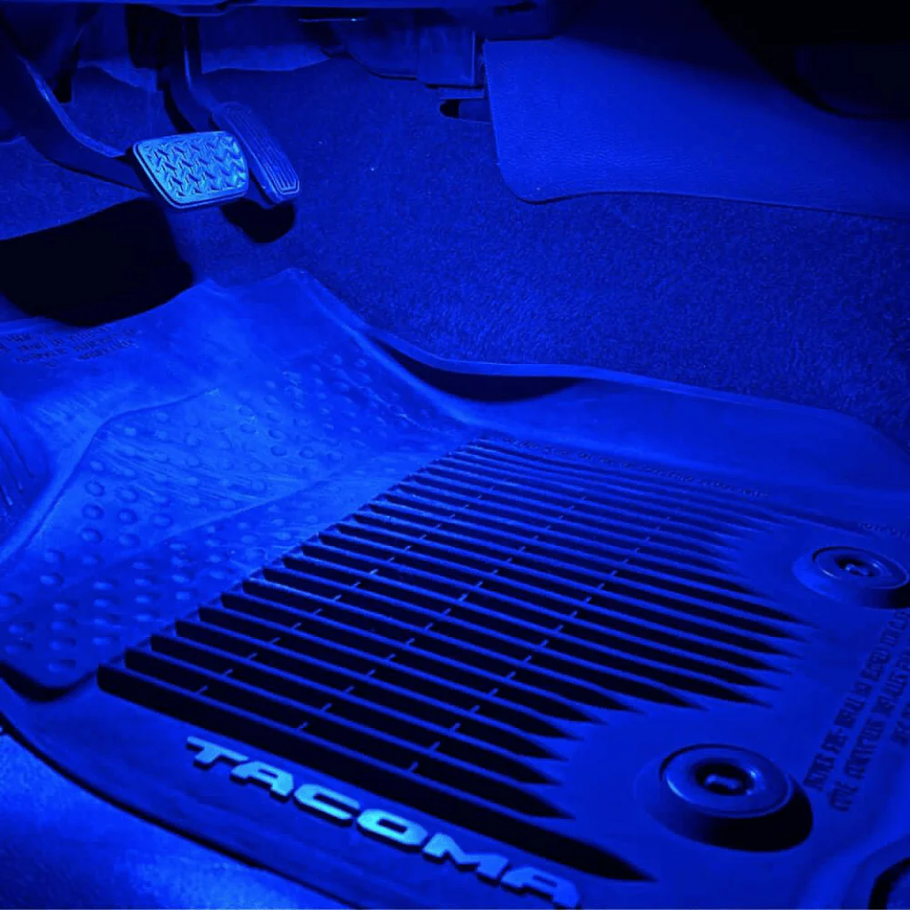Dual Output Footwell Kit + Interior Lights Fits 2005-2015 Toyota Tacoma - Image 11