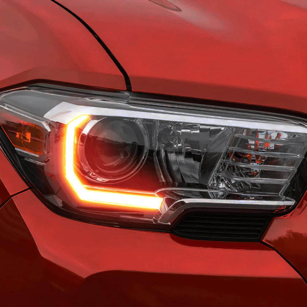 Dynamic ColorSHIFT RGB+A Headlight DRL Kit Fits 2016-2023 Toyota Tacoma - Image 8