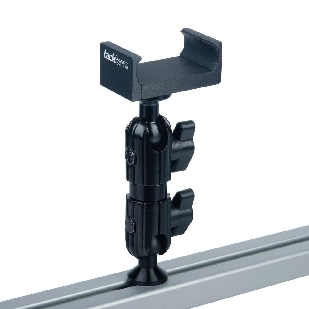 Enduro Series™ T-Slot Track Ready Phone Mount | Short Reach Arm | All Metal Design - Image 2