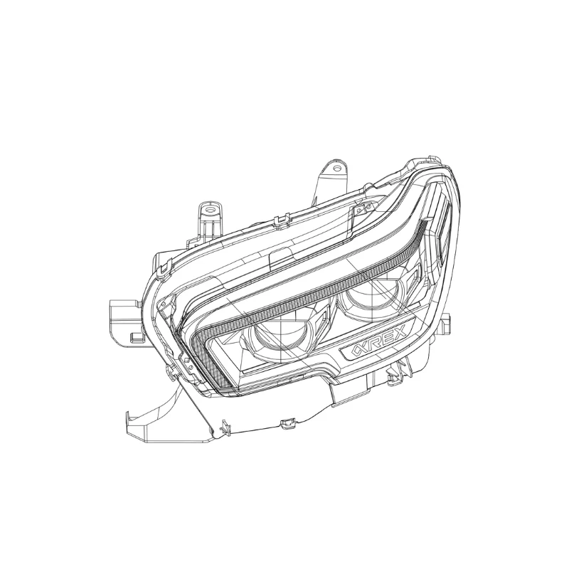 Exclusive LUXX-Series LED Projector Headlights | Amber/Clear DRL Fits 2016-2023 Toyota Tacoma - Image 28