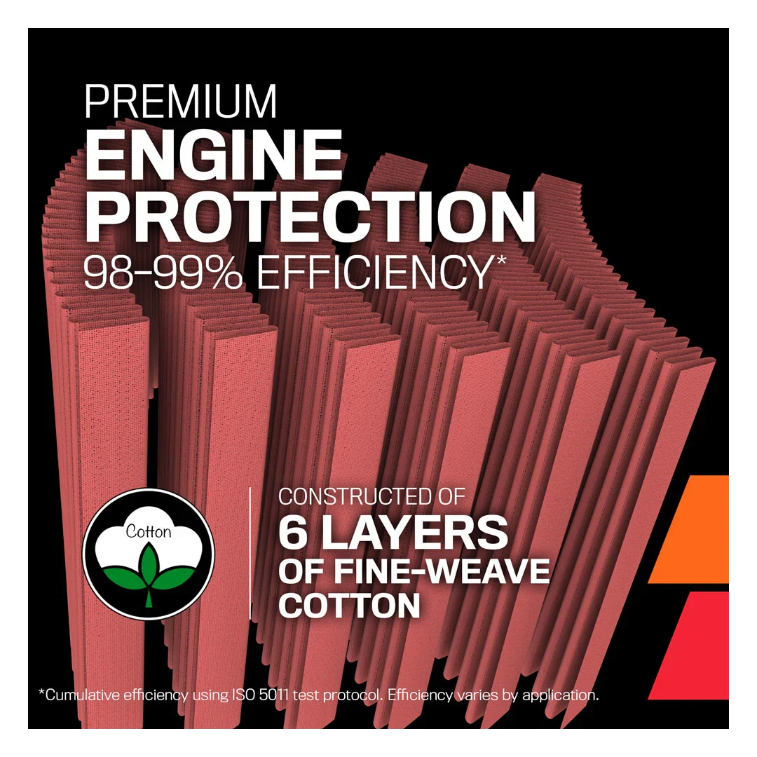 Extreme Duty High-Flow Universal Off-Road Air Filter - 6"FLG, 7-1/2"B, 4-1/2"T, 6"H - Image 4