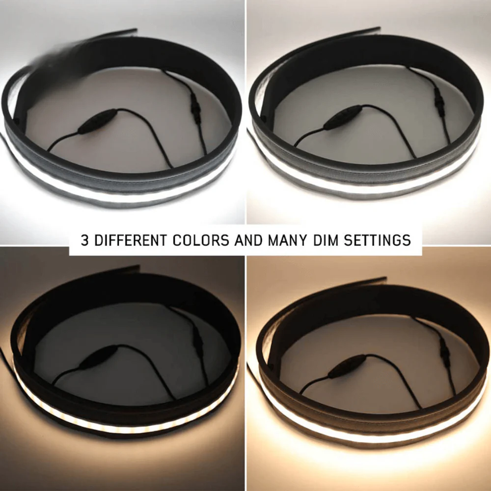Flexible 47" LED Light with Dimmer and Adaptor for Roof Top Tent and Awning - Image 3