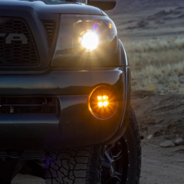Fog  Light Kit - Amber Lens Fits 2005-2011 Toyota Tacoma - Image 4